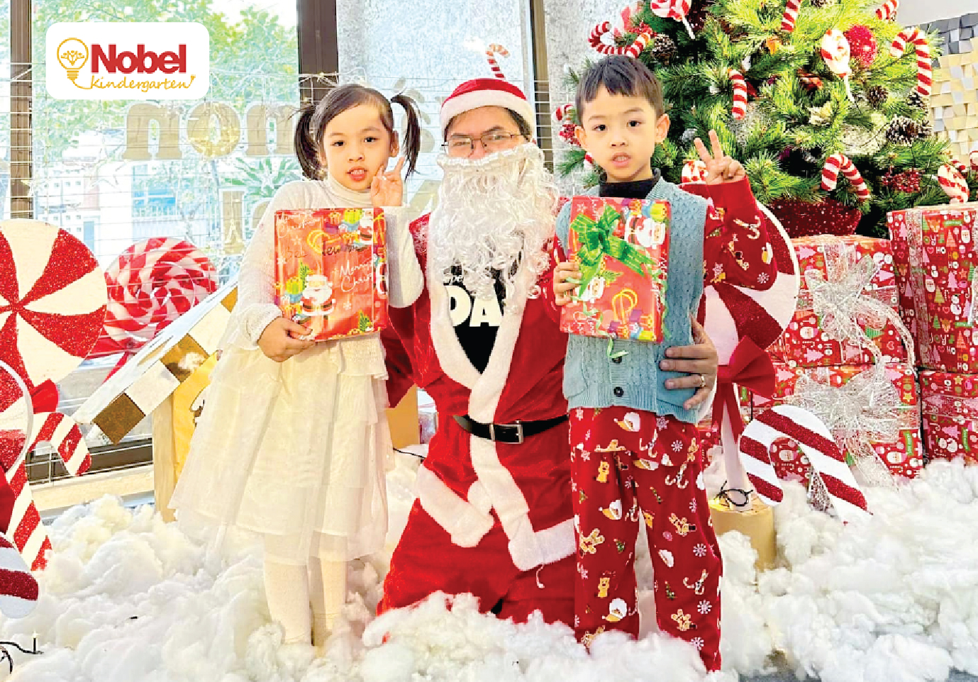 LỄ HỘI GIÁNG SINH ẤM ÁP TẠI TRƯỜNG MẦM NON NOEL